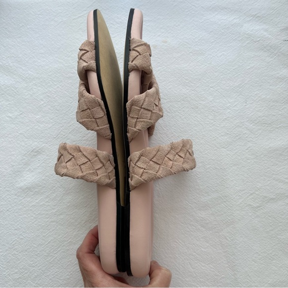 Rag & Bone Peony Braided Suede Pointed Toe Slide Sandal - Picture 4 of 8